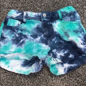 Girls Tie Dye shorts